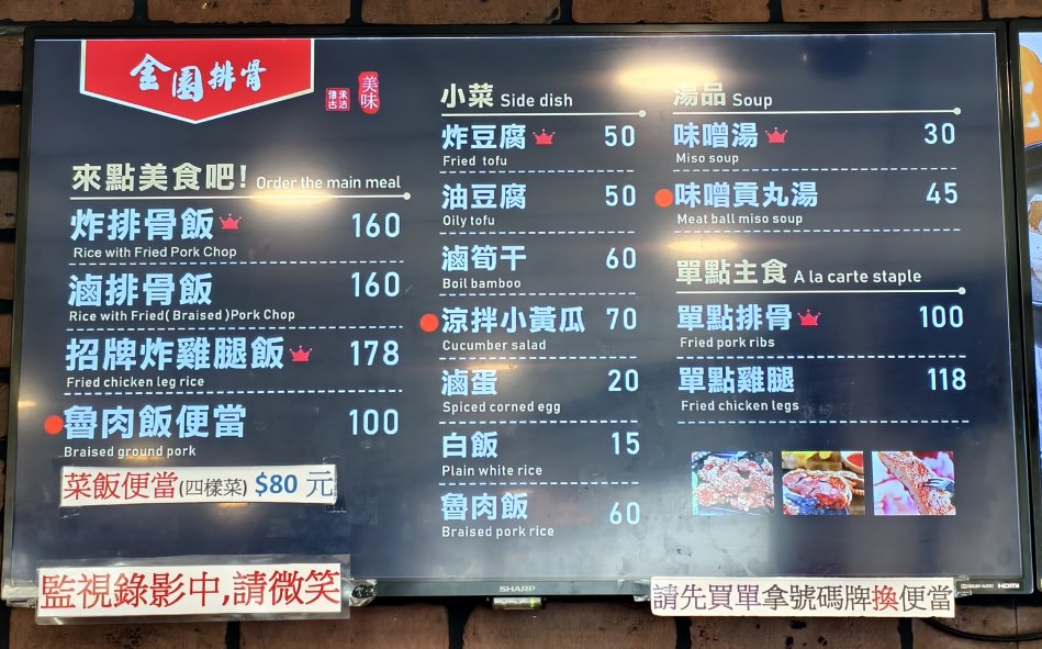 金園排骨